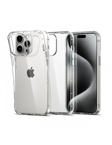 Helmet Case TPU Soft iPhone 15 Pro Max, Clear