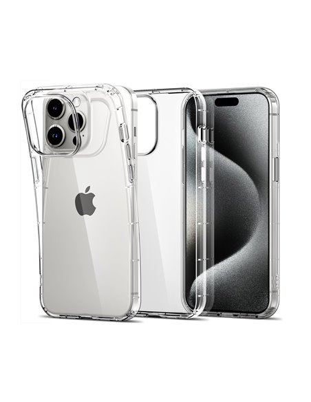 Helmet Case TPU Soft iPhone 15 Pro Max, Clear