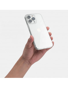 Helmet Case TPU Soft iPhone 15 Pro, Clear 2