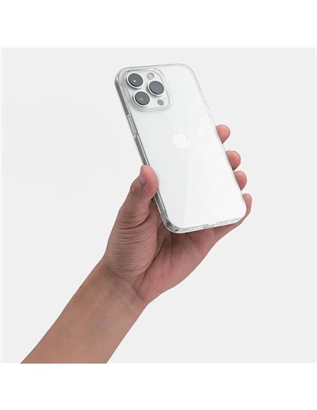 Helmet Case TPU Soft iPhone 15 Pro, Clear Helmet Case TPU Soft iPhone 15 Pro, Clear