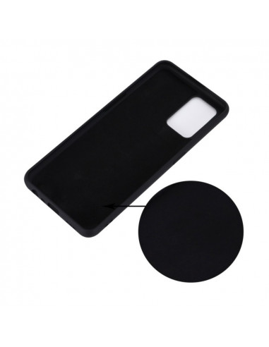Helmet Case Liquid Silicone Oppo A74, Black
