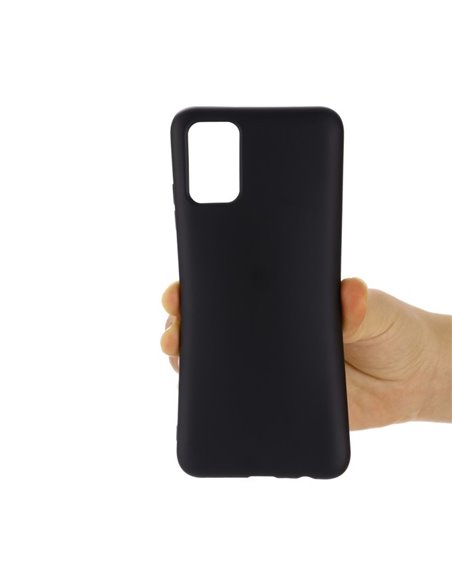 Helmet Case Liquid Silicone Oppo A74, Black