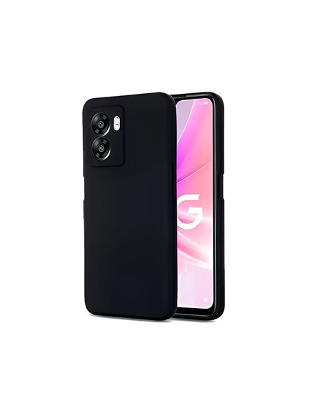 Helmet Case Liquid Silicone Oppo A57s, Black