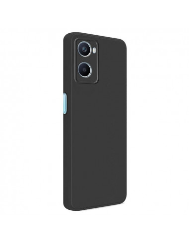 Helmet Case Liquid Silicone Oppo A96, Black