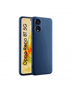 Helmet Case Liquid Silicone Oppo Reno 8T, Blue