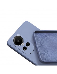 Helmet Case Liquid Silicone Oppo Reno 10 Pro 5G, Purple