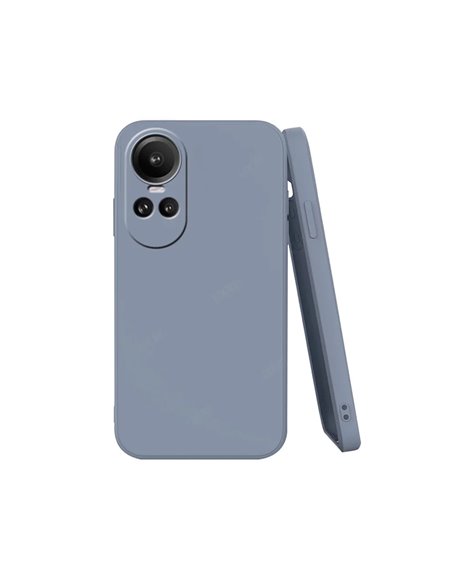 Helmet Case Liquid Silicone Oppo Reno 10 Pro 5G, Purple