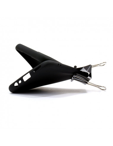 Helmet Case Liquid Silicone Oppo A53, Black