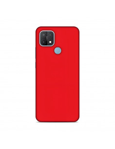 Helmet Case Liquid Silicone Oppo A15/15s, Red