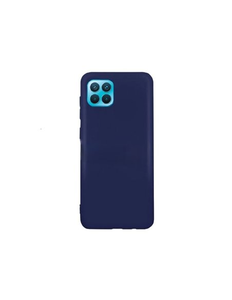 Helmet Case Liquid Silicone Oppo Reno 4 Lite, Blue