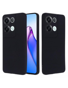 Oppo Case Liquid Silicone Oppo Reno 8 Pro, Black