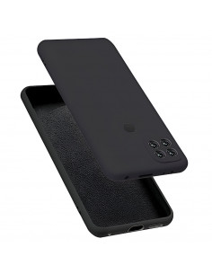 Helmet Case Liquid Silicone Oppo A15/15s, Black 2