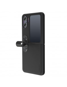 Oppo Case Liquid Silicone Oppo Find N2 Flip, Black