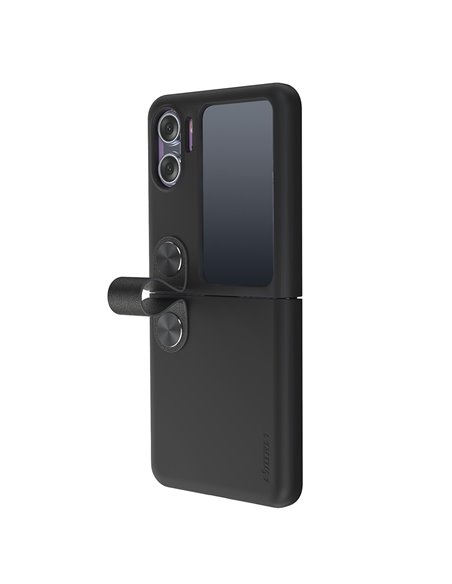 Oppo Case Liquid Silicone Oppo Find N2 Flip, Black