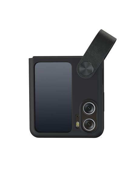 Oppo Case Liquid Silicone Oppo Find N2 Flip, Black