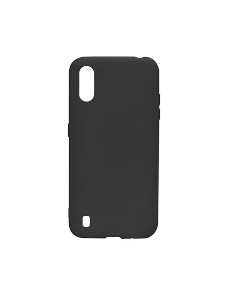 Helmet Case Liquid Silicone Samsung A01, Black