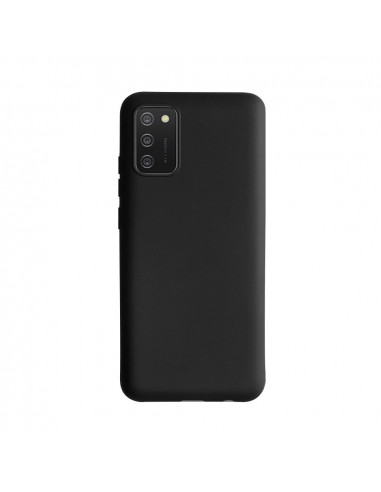 Helmet Case Liquid Silicone Samsung A03s, Black