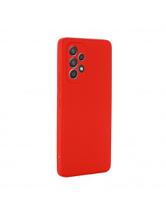 Helmet Case Liquid Silicone Samsung A33, Red 2