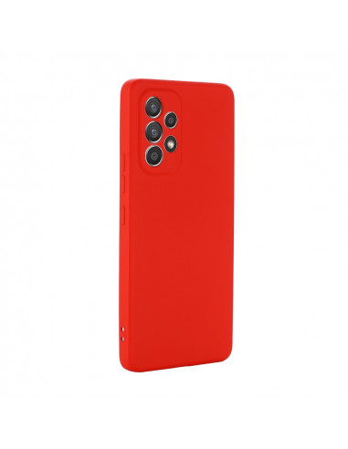 Helmet Case Liquid Silicone Samsung A33, Red