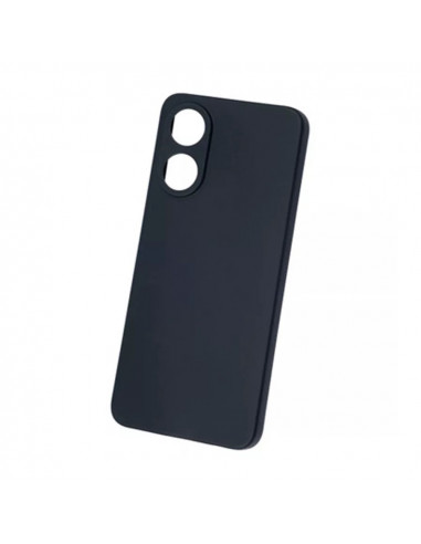 Helmet Case Liquid Silicone Oppo A78 4G, Black