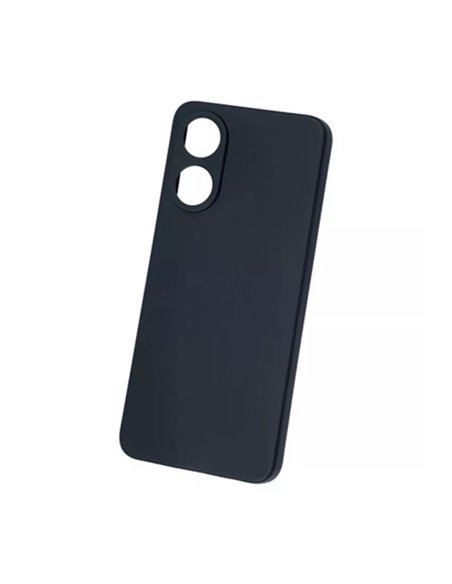 Helmet Case Liquid Silicone Oppo A78 4G, Black
