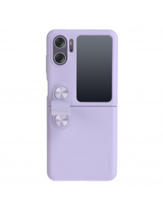 Oppo Case Liquid Silicone Oppo Find N2 Flip, Purple