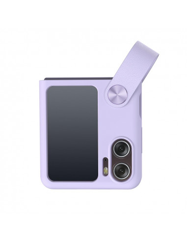 Oppo Case Liquid Silicone Oppo Find N2 Flip, Purple