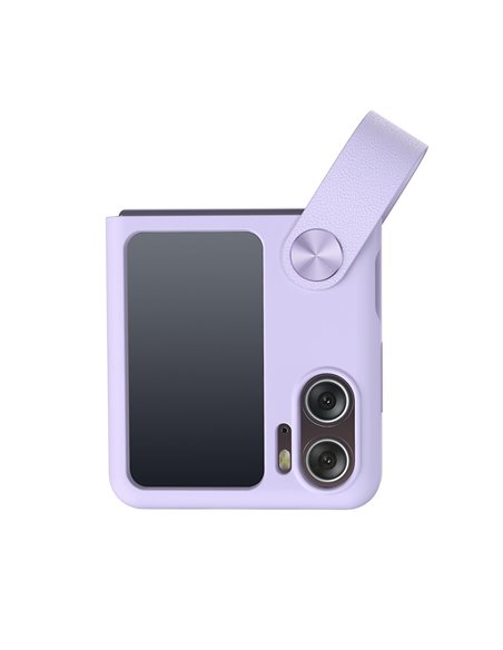 Oppo Case Liquid Silicone Oppo Find N2 Flip, Purple
