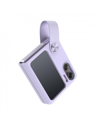 Oppo Case Liquid Silicone Oppo Find N2 Flip, Purple