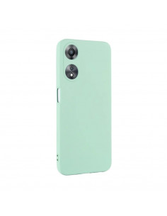 Helmet Case Liquid Silicone Oppo A58, Green 2