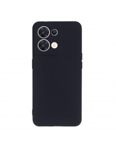 Helmet Case Liquid Silicone Oppo Reno 8, Black