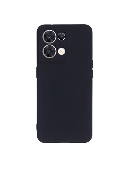 Helmet Case Liquid Silicone Oppo Reno 8, Black