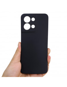 Helmet Case Liquid Silicone Oppo Reno 8, Black 2