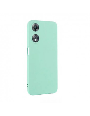 Helmet Case Liquid Silicone Oppo A78 4G, Green