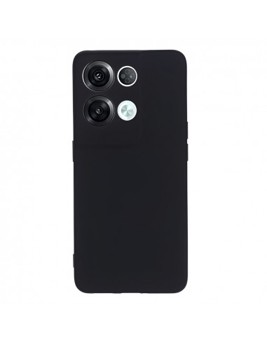 Helmet Case Liquid Silicone Oppo Reno 8 Pro, Black