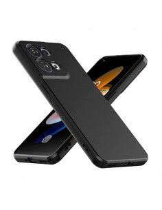 Oppo Case Liquid Silicone Oppo Reno 8 5G, Black