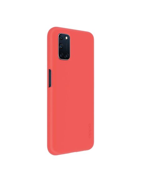 Oppo Case Liquid Silicone PC047 A72/A52 Coral Red