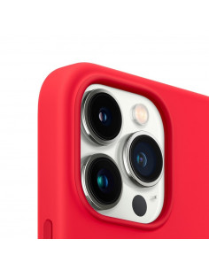 Helmet Case Liquid Silicone iPhone 13 Pro Max, Red 2