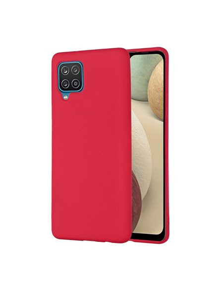 Helmet Case Liquid Silicone Samsung A22, Red