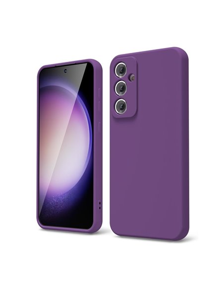 Helmet Case Liquid Silicone Samsung S23FE, Purple