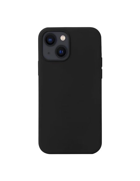 Helmet Case Liquid Silicone iPhone 15 Plus/14 Plus, Black