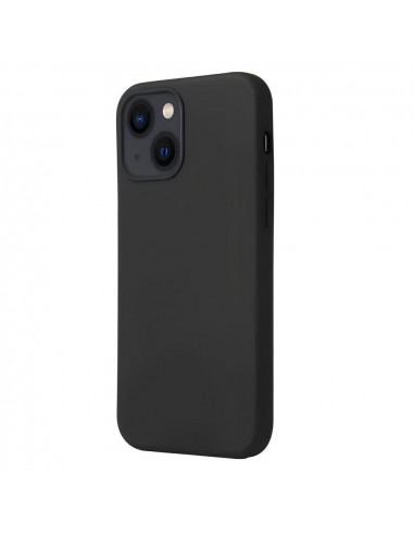 Helmet Case Liquid Silicone iPhone 15 Plus/14 Plus, Black