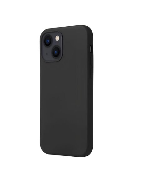 Helmet Case Liquid Silicone iPhone 15 Plus/14 Plus, Black