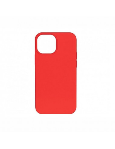 Helmet Case Silicone Soft Touch iPhone 14, Red
