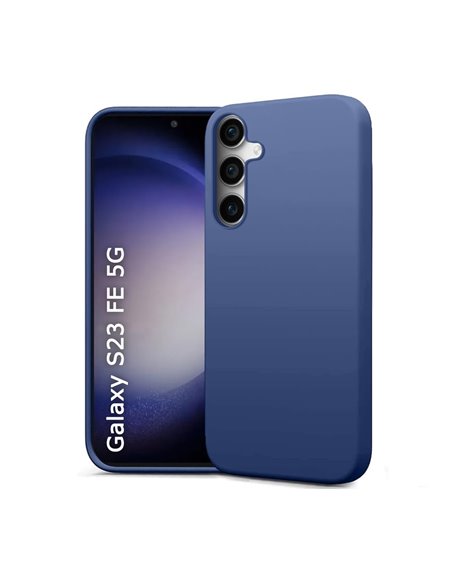 Helmet Case Liquid Silicone Samsung S23FE, Blue