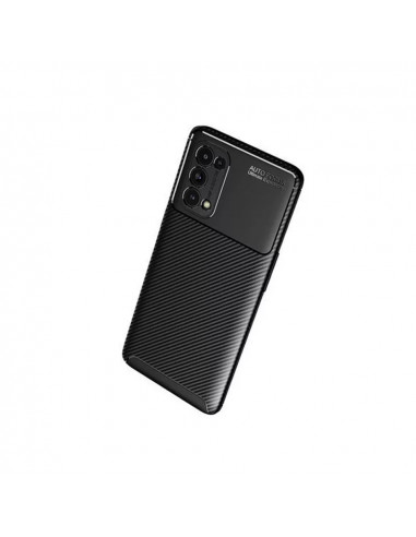 Helmet Case Carbon Oppo Reno 5 5G, Black