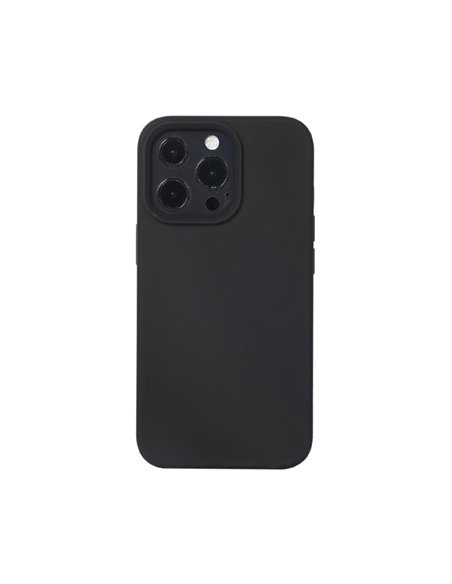 Helmet Case Liquid Silicone iPhone 14 Pro, Black