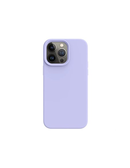 Helmet Case Liquid Silicone iPhone 14 Pro, Purple