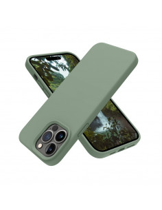 Helmet Case Liquid Silicone iPhone 14 Pro Max, Green 2