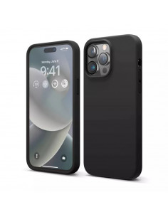 Helmet Case Liquid Silicone iPhone 14, Black